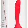 Красный вибростимулятор точки G Finesse - 17,5 см.