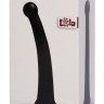 Чёрный анальный стимулятор Rapier Plug - 15 см.
