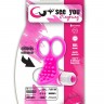 Розовый вибростимулятор с петлями для пальцев SEE YOU FINGERING PINK