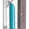Зеленый мини-вибратор Love Bullet - 8,4 см.