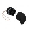 Чёрное виброяйцо G-spot Egg Small