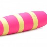 Ярко-розовый вибростимулятор-эскимо 10X Popsicle Vibrator - 21,6 см.