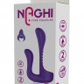 Фиолетовый вибромассажер-насадка N 34 RECHARGEABLE COUPLES VIBE