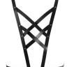 Чёрная упряжь MAZE Cross Cleavage Harness