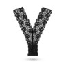 Кружевные трусики-тонг с виброэлементом Remote Control Vibrating Lace Tong