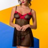Чарующая сорочка Valentine из прозрачного тюля