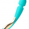 Аквамариновый вибромассажёр Smart Wand 2