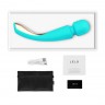 Аквамариновый вибромассажёр Smart Wand 2