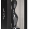 Черная анальная пробка Wave Butt Plug - 11,3 см.
