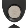 Черная анальная вибровтулка Remote Controlled Butt Plug - 14,2 см.