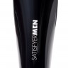 Чёрный нереалистичный мастурбатор с вибрацией Satisfyer Men Wand