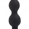 Черный анальный вибростимулятор Anal Beads S - 14,5 см. 