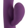 Фиолетовый вибростимулятор-кролик Rabbit Petit - 18,7 см.