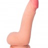 Телесный фаллоимитатор-реалистик Nathan - 18,5 см.