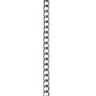Черный поводок Leather Handle Chain Lead
