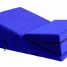 Синяя подушка для секса из двух частей Liberator Wedge/Ramp Combo