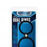 Чёрное двойное эрекционное кольцо Dual Rings Black