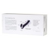 Черный безремневой страпон Silicone Bendable Strap-On XL