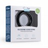 Черное эрекционное кольцо Silicone Cock Ring Medium
