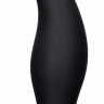 Черная анальная пробка Curve Butt Plug - 11,4 см.