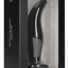 Черная анальная пробка Curve Butt Plug - 11,4 см.