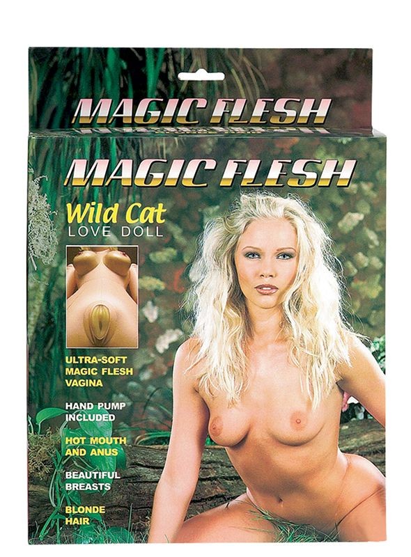 Эротическая кукла с тремя тоннелями любви MAGIC FLESH WILD CAT LOVE DOLL