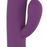 Фиолетовый вибростимулятор-кролик Rabbit Grand - 23,8 см.