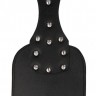 Черная шлепалка Studded Paddle - 38 см.