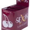 Набор из 50 пробников увлажняющей гель-смазки с ароматом вишни Silk Touch Cherry по 6 мл. каждый