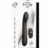 Черный вибромассажер Kegel G - 20 см.