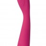 Ярко-розовый G-стимулятор IRIS Clitoral & G-spot Vibrator - 18 см.