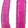 Розовый двусторонний фаллоимитатор Double Headed Dildo - 45 см.