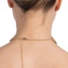 Золотистое украшение на шею COLLIER EMMA OR