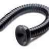 Длинный анальный стимулятор Hosed Ribbed Anal Dildo - 50,8 см.