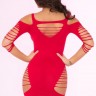 Бесшовное эротическое платье с перфорацией Back To Bad Seamless Dress