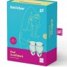 Набор темно-зеленых менструальных чаш Feel confident Menstrual Cup