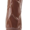 Коричневый вибратор-реалистик 9” Vibe Cock - 22,5 см.