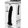 Черный реалистичный фаллоимитатор DILDO 7.5INCH BLACK - 19 см.