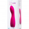 Розовый вибратор L'EROINA - 15,5 см.