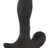 Черный вибромассажер простаты Remote Controlled Prostate Plug with 2 Functions - 13,6 см.