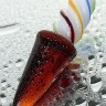 Коническая стеклянная анальная втулка Sexus Glass - 16 см.