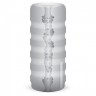 Прозрачный мастурбатор с вибрацией Zolo Girlfriend Squeezable Vibrating Stroker