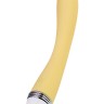 Желтый вибратор Calla - 22 см.