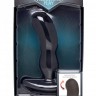 Черный массажер простаты Pro-Digger 7X Silicone Stimulating Beaded P-Spot Vibe