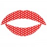 Lip Tattoo Белое сердце