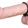 Чёрное кольцо для пениса Steely Cockring