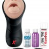 Мастурбатор-ротик Deep Throat Vibrating Stroker