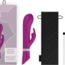 Ярко-розовый вибратор-кролик Bwild Deluxe Bunny - 19,3 см.