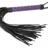 Чёрно-фиолетовый набор для бондажа Bondage Set