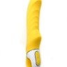 Жёлтый вибратор Satisfyer Yummy Sunshine - 22,5 см.